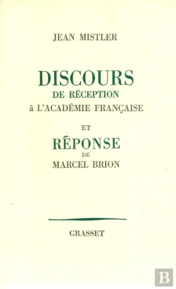 Bertrand.pt - Discours De Reception A L'Academie Francaise