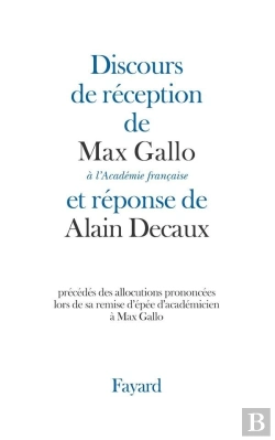 Bertrand.pt - Discours De Réception À L'Académie Française