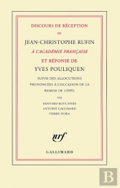 Discours De Reception A L'Academie Francaises Et Reponse De Yve
