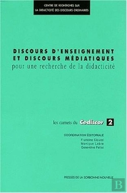 Bertrand.pt - Discours D'Enseignements Et Discours Médiatiques Pour Une Recherche