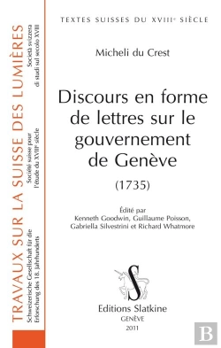 Bertrand.pt - Discours En Forme De Lettres Sur Le Gouvernement De Genève (1735)