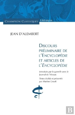Bertrand.pt - Discours Préliminaire De L'Encyclopédie Et Articles De L'Encyclopédie