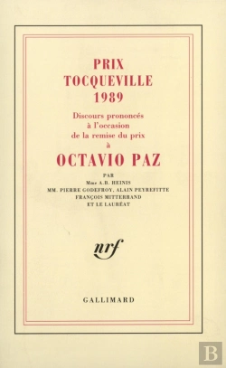 Bertrand.pt - Discours Prononces A L'Occasion De La Remise Du Prix Tocqueville 1989 A Octavio