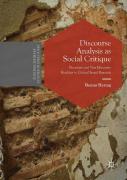 Discourse Analysis As Social Critique