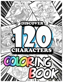 Bertrand.pt - Discover +120 Characters Coloring Book