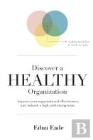Discover A Healthy Organization