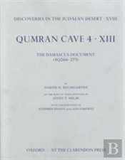 Discoveries In The Judaean Desert: Volume Xviii. Qumran Cave 4: Xiii