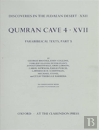 Discoveries In The Judaean Desert: Volume Xxii. Qumran Cave 4: Xvii