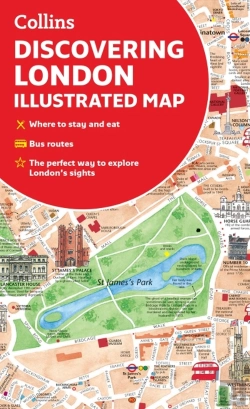 Bertrand.pt - Discovering London Illustrated Map