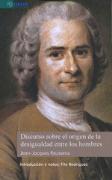 Discurso Sobre El Origen De La Desigualdad Entre Los Hombres J. J. Rousseau
