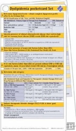 Bertrand.pt - Dislipidemia Pocketcard Set