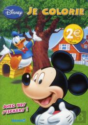 Disney Je Colorie (Mickey) Avec Des Stickers !