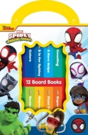 Disney Junior Marvel Spidey And His Amazing Friends: 12 Board Books