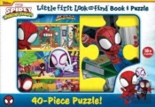 Disney Junior Marvel Spidey And His Amazing Friends: Little First Look And Find Book & Puzzle