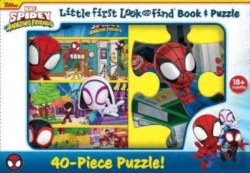 Bertrand.pt - Disney Junior Marvel Spidey And His Amazing Friends: Little First Look And Find Book & Puzzle