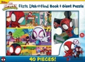 Disney Junior Mavel Spidy & His Amazing Friends First Look & Find Book & Giant Puzzle