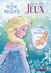 Disney La Reine Des Neiges Bloc De Jeux Avec Tattoos