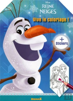 Bertrand.pt - Disney La Reine Des Neiges Vive Le Coloriage ! (Olaf)