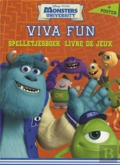 Disney Livre De Jeux Viva Fun Monsters University + Poster