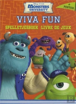 Bertrand.pt - Disney Livre De Jeux Viva Fun Monsters University + Poster