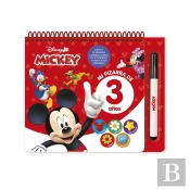 Disney Mi Pizarra De 3 Años - Mickey