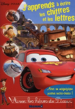 Bertrand.pt - Disney Pixar - J'Apprends A Ecrire Les Chiffres Et Les Lettres Avec Les Heros Pixar
