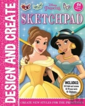 Disney Princess: Design And Create Sketchpad