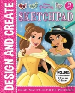 Bertrand.pt - Disney Princess: Design And Create Sketchpad