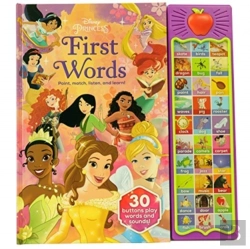 Bertrand.pt - Disney Princess: First Words Sound Book