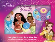 Disney Princess: Helping Friends Book And 5-Sound Bracelet Set