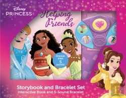 Bertrand.pt - Disney Princess: Helping Friends Book And 5-Sound Bracelet Set