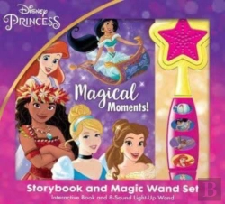 Bertrand.pt - Disney Princess: Magical Moments! Storybook And Magic Wand Sound Book Set
