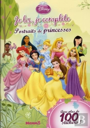 Disney Princesse - Je Lis  Je Complete Les Portraits