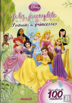 Bertrand.pt - Disney Princesse - Je Lis  Je Complete Les Portraits