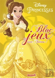 Disney Princesses - Bloc De Jeux Avec Tattoos (Belle)