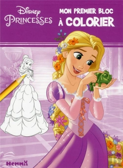 Bertrand.pt - Disney Princesses Mon Premier Bloc A Colorier