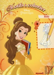 Disney Princesses Motifs A Colorier (Belle)