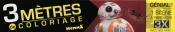 Disney Star Wars Le Reveil De La Force Ep Vii 3 Metres De Coloriage