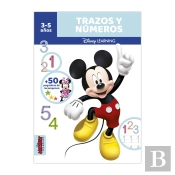 Disney - Trazos Y Numeros - Mickey - 3-5 Años