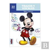 Disney - Trazos Y Vocales - Mickey - 3-5 Años