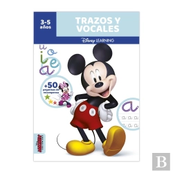 Bertrand.pt - Disney - Trazos Y Vocales - Mickey - 3-5 Años