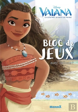 Bertrand.pt - Disney Vaiana - Bloc De Jeux Avec Tattoos