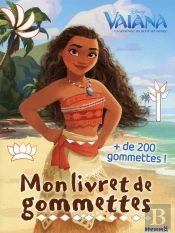 Disney Vaiana Mon Livret De Gommettes