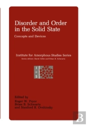 Disorder And Order In The Solid State