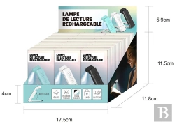 Bertrand.pt - Display 18 Lampes De Lecture Rechargeables