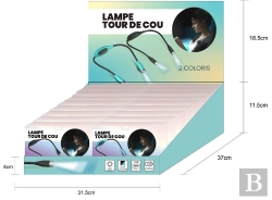 Bertrand.pt - Display 18 Lampes De Lecture Tour  De Cou