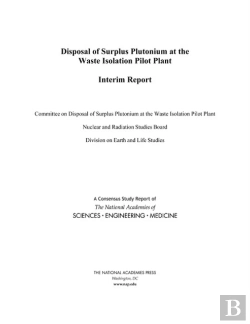 Bertrand.pt - Disposal Of Surplus Plutonium At The Waste Isolation Pilot Plant