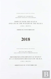 Dispute Over The Status And Use Of Waters Of The Silala