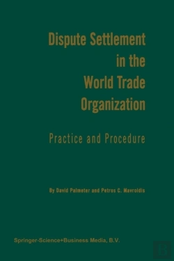 Bertrand.pt - Dispute Settlement In The World Trade Organization
