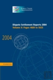 Dispute Settlement Reports 2004